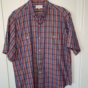 Yves Saint Laurent Mens short sleeve button down